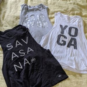 Alo (3) muscle tank tops szSm